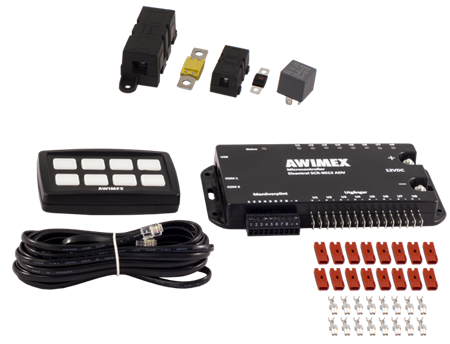 Styrsystem flygplats, Gul, 12V